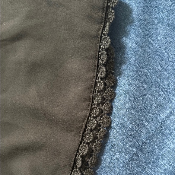 Black Lace Trim Kids  Shorts - Picture 4 of 4